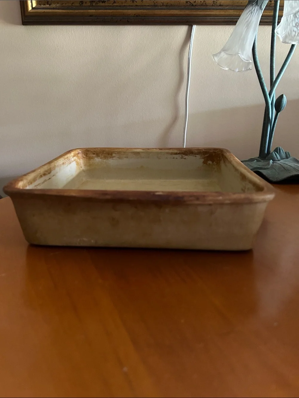 Papered Chef Stoneware Baking Pan